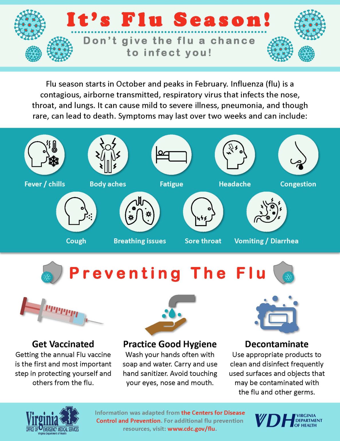 It S Flu Season Emergency Medical Services