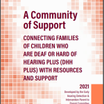Connecting Young Families with Deaf children guide