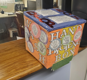 Hand Hygiene Drop Box