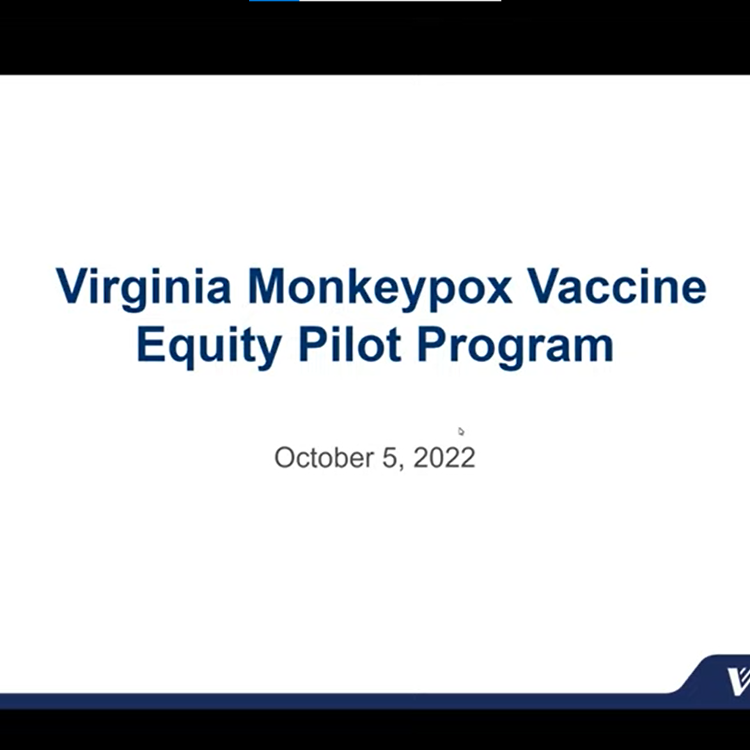 CDC Mpox Vaccine Equity Pilot Program Mpox