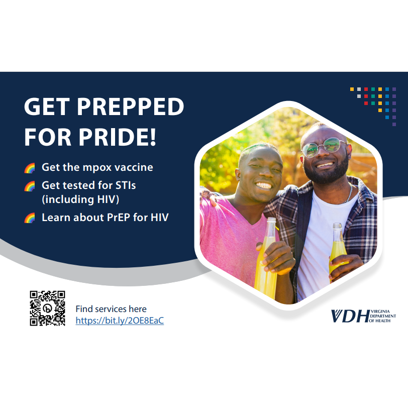 Get Prepped for Pride (VDH) - Mpox