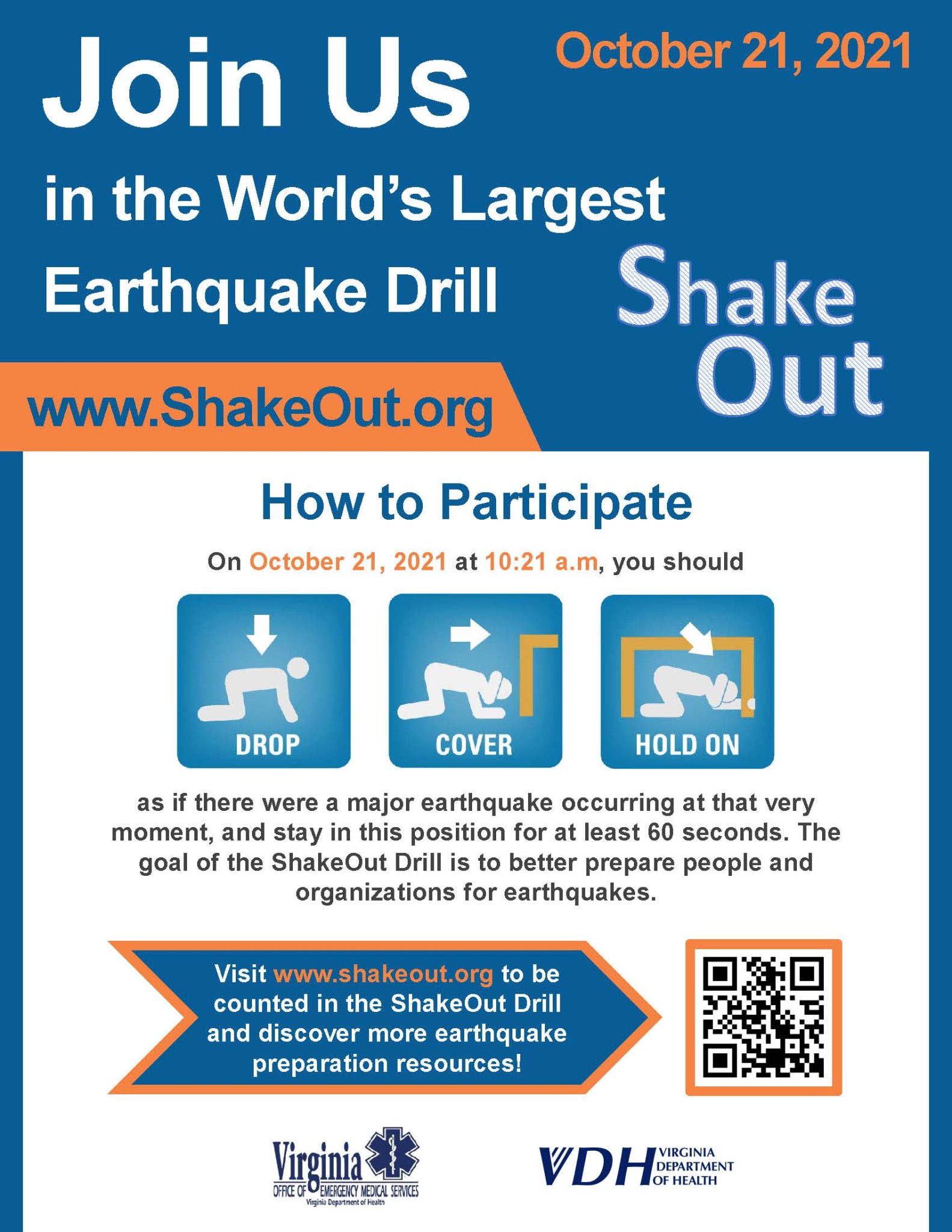 The Great ShakeOut Drill - Emergency Medical Services